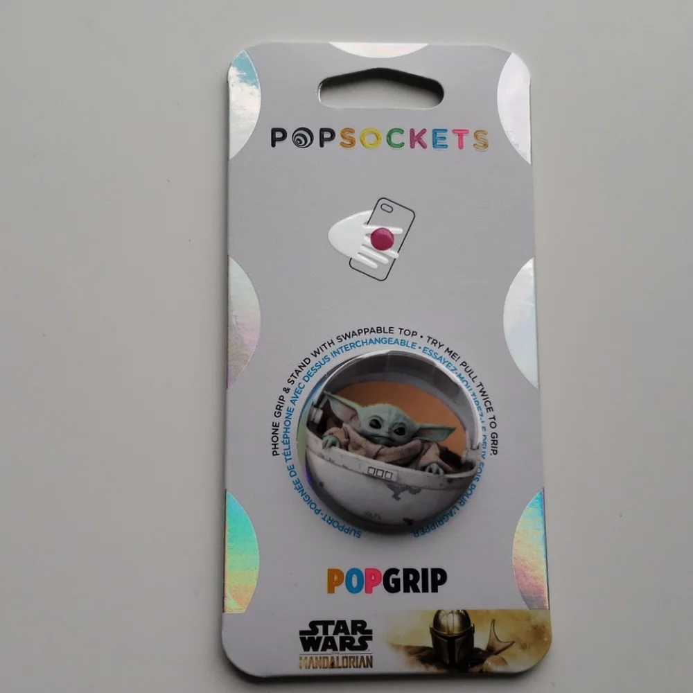 POPSOCKETS STAR WARS THE MANDALORIAN THE CHILD POD Phone Grip & Stand